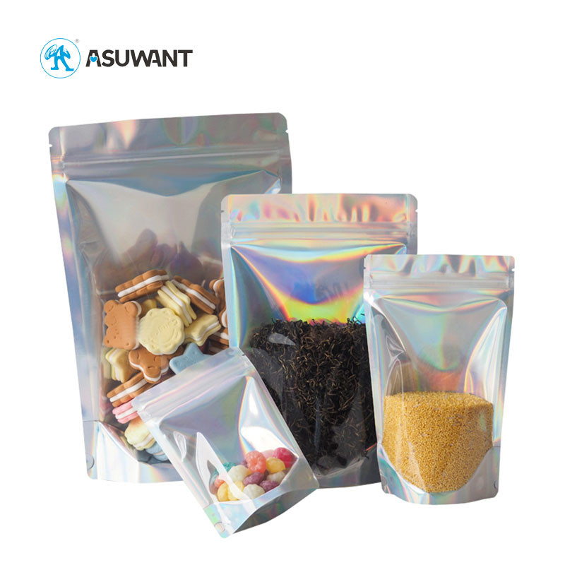 Jewelry Packaging Holographic Lip Gloss Hologram Cosmetic Bag