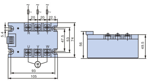 Positive Reversion Variable Fan Speed Controller