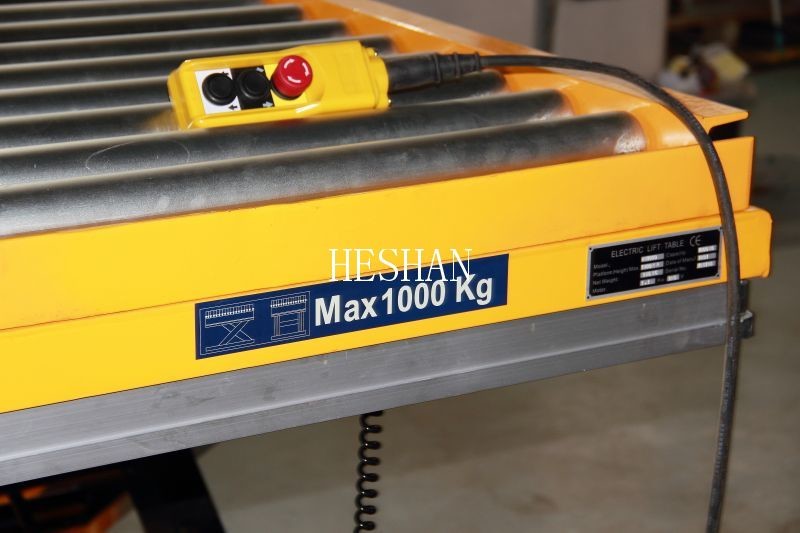 Hydraulic Electric Scissor Lift Table Platform 1000kg - 4000kg For Wood Workshop