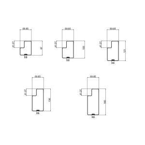 Joint And Weld Racking Step 2mm Beam Roll Forming Machine With Saw Cutting