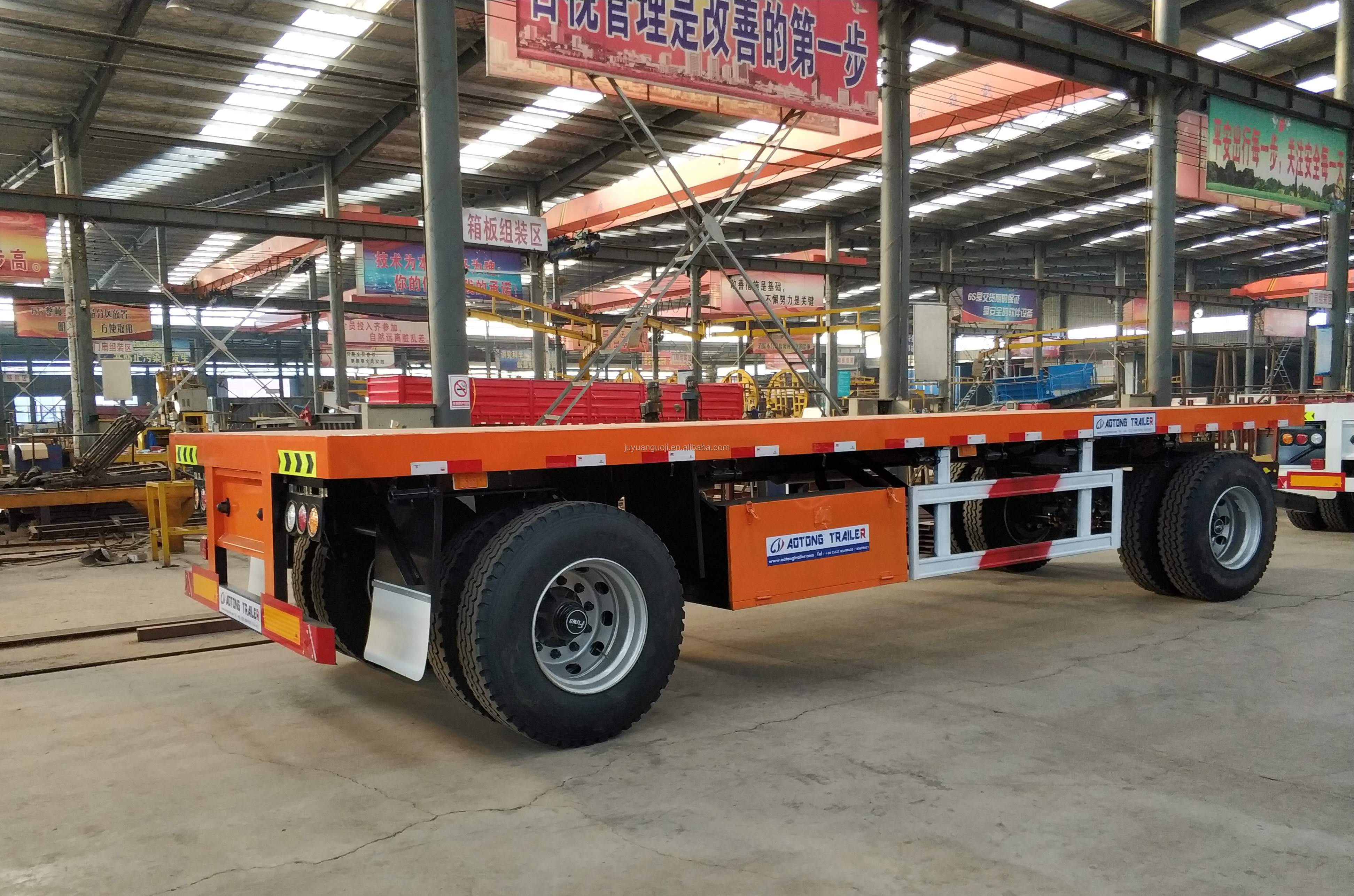 13 Ton Capacity Axle Small Mini Tractor Trailer for Walking Tractor