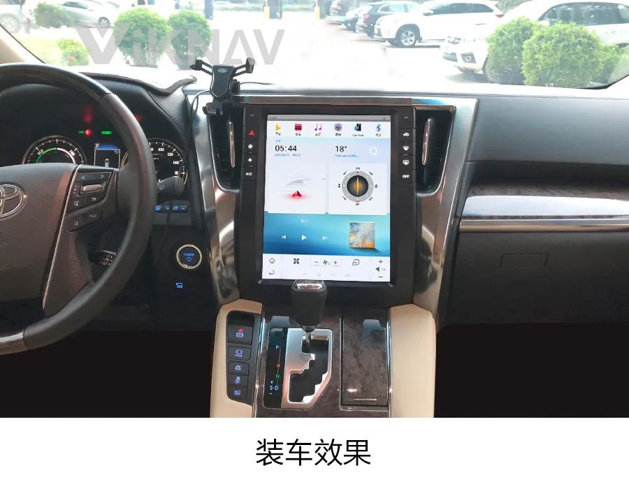 13 Inch Touch Screen Car radio For Toyota Alphard 30 2015-2019 30 Navigation GPS Multimedia DVD Player Wireless Carplay