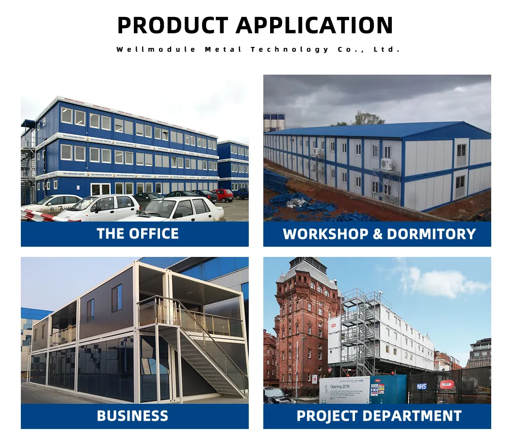Customized Prefabricated Container Building Solution for Construction Sites, Mining Camps, Remote Areas and Workforce Accommodation