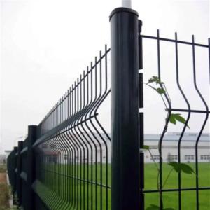 Welded Wire Garden Panel Galvanized Wire Mesh Fence Hot Dipped 3d Curved