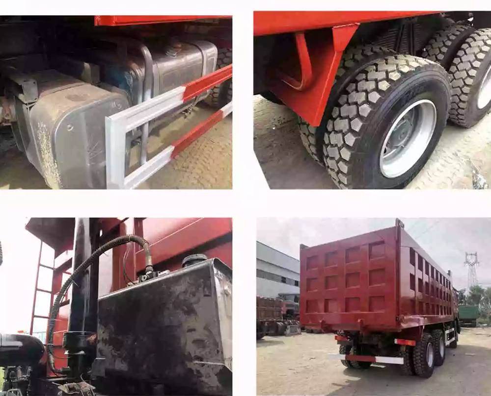 Second Hand Dump Truck Sino Sinotruk HOWO 6X4 A7 8X4 Tipper Used Dump Trucks for Sale Price