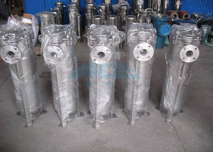 Multipurpose SS Micron Filter Housing , Liquid Bag Filter Housings Water Filter System