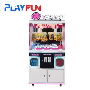 Playfun High Quality Coin Operated Probability Controllable Lucky Planet Clip