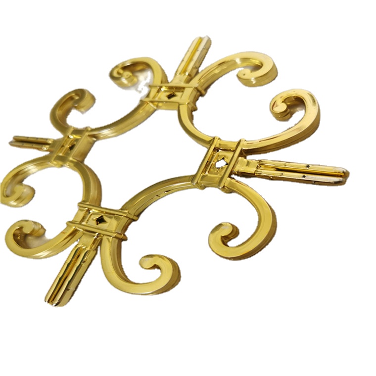 Shine Surface Gold Double Glazing Georgian Bars Electroplating