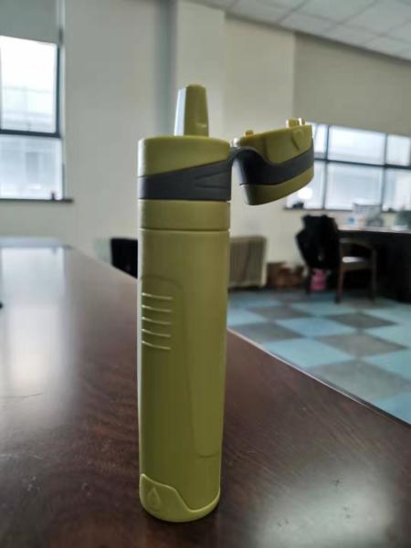 Portable 0.05um PVDF Straw Water Filter Outdoor Hiking 1.3mm Emergency Filter
