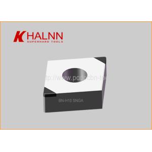 Brazed Indexable PCBN Inserts Finishing Machining Hardened Steel Ball Screw