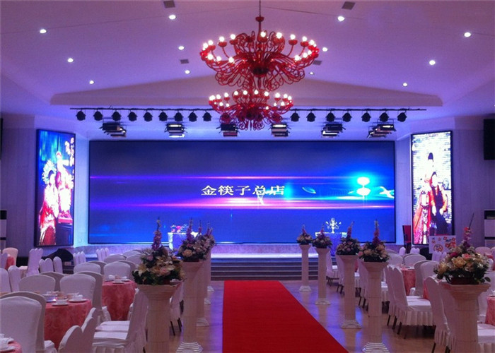 IP65 P3.91 Stage Rental LED Display Panel Multiple Curve Cabinet