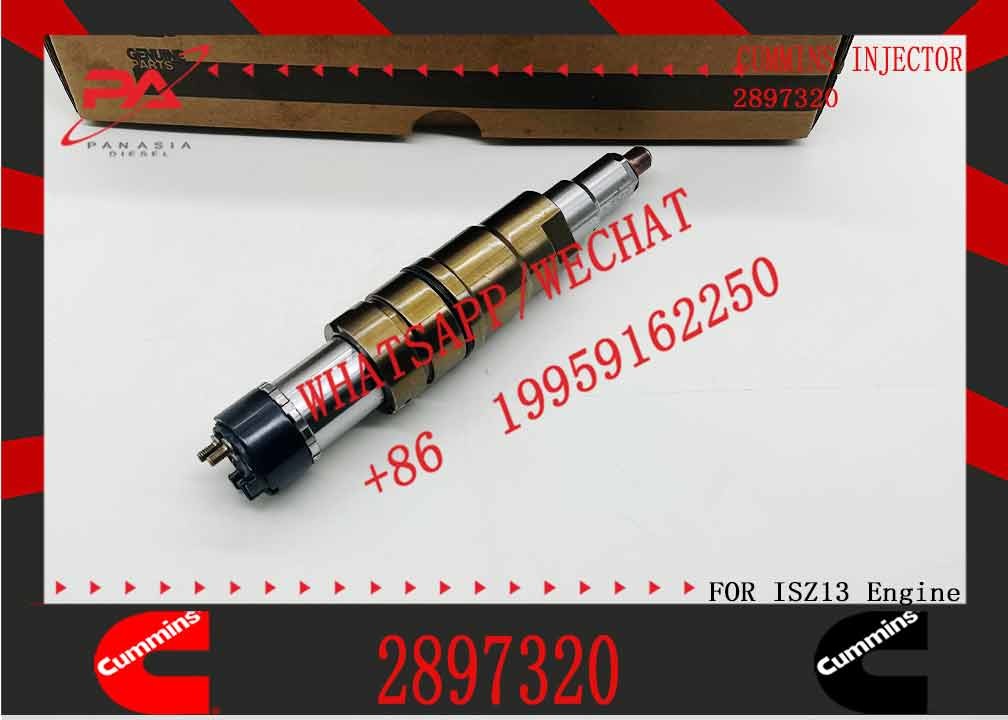 High performance diesel engine fuel injector common rail injector 4384363 5579419 2897320 2872405 for Cummins ISX15 RENE