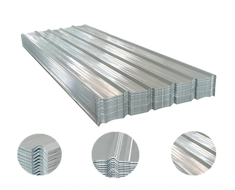 AZ100 Aluzinc IBR Trapezoidal Steel Tiles Galvalume Corrugated Metal Sheets