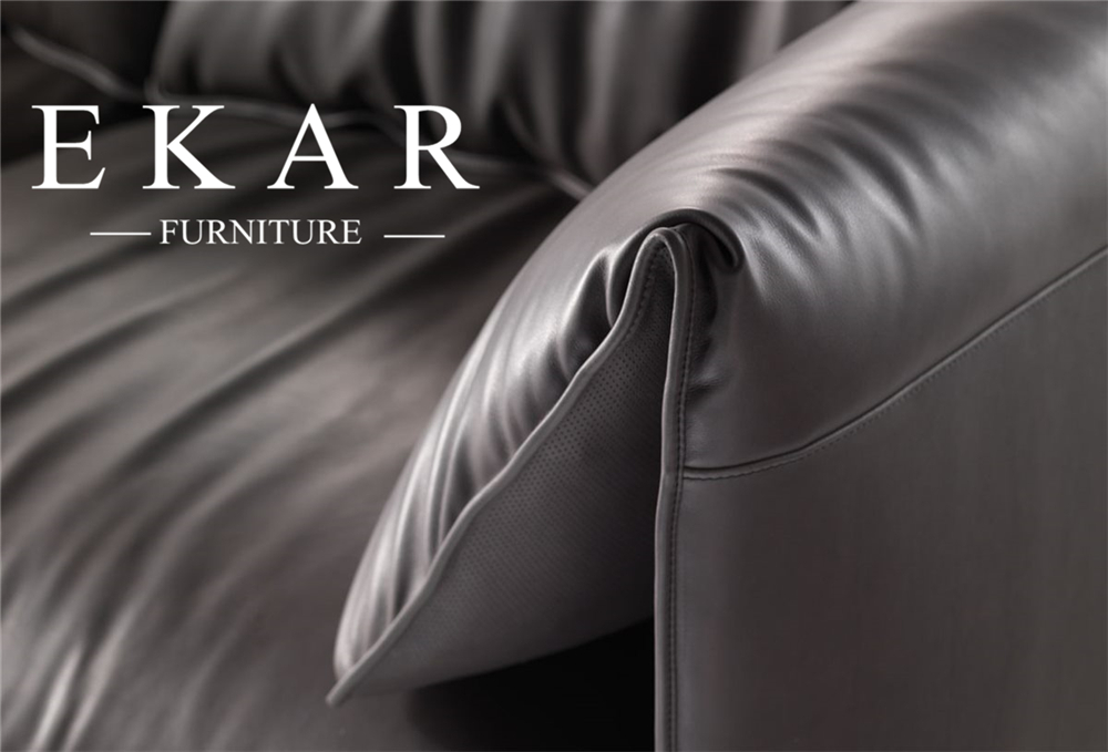 Italy Contemporary Design Leather Sofa Modern Living Room Sofas