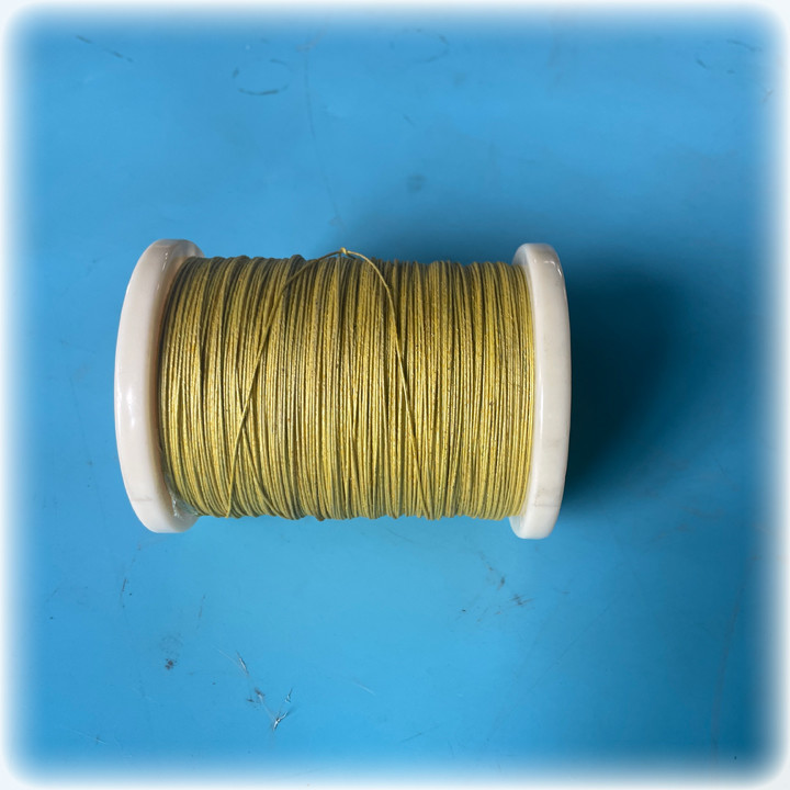 Fiberglass Insulated Resistance Wire Diameter 0.4mm NF13 Heating Cable