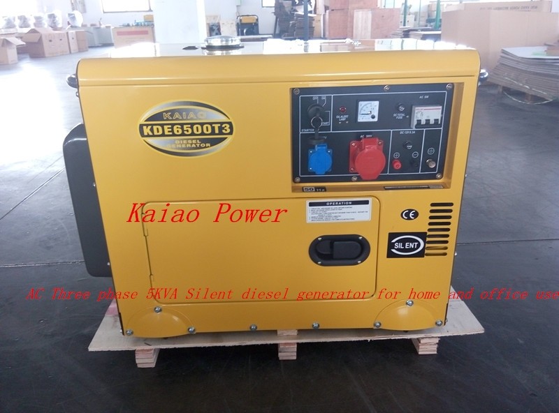 5KVA Small Diesel Standby Generators Residential , Low Noise Diesel Generator