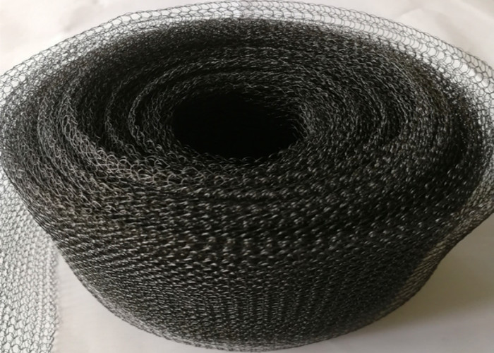 Stainless Steel 304 Knitted Wire Mesh Diameters Of 0.006" 0.008" For Filter