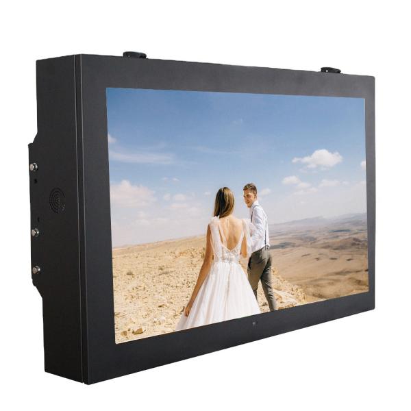 Quality Advanced Full HD 43" Wall Mounted Lcd Monitor With 3 3AR Laminated Safety Glass for sale