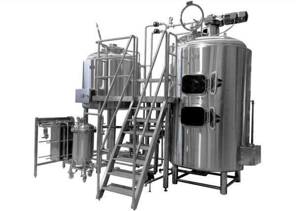 500L Brewing Equipment Stainless Steel Fermentation Tank Steam Jacket Brew