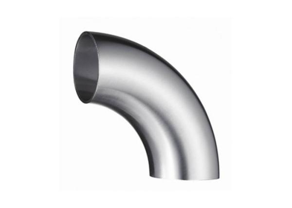 304 / 304L Stainless Steel Sanitary Pipe Fittings Butt Weld Tube Elbow For Food