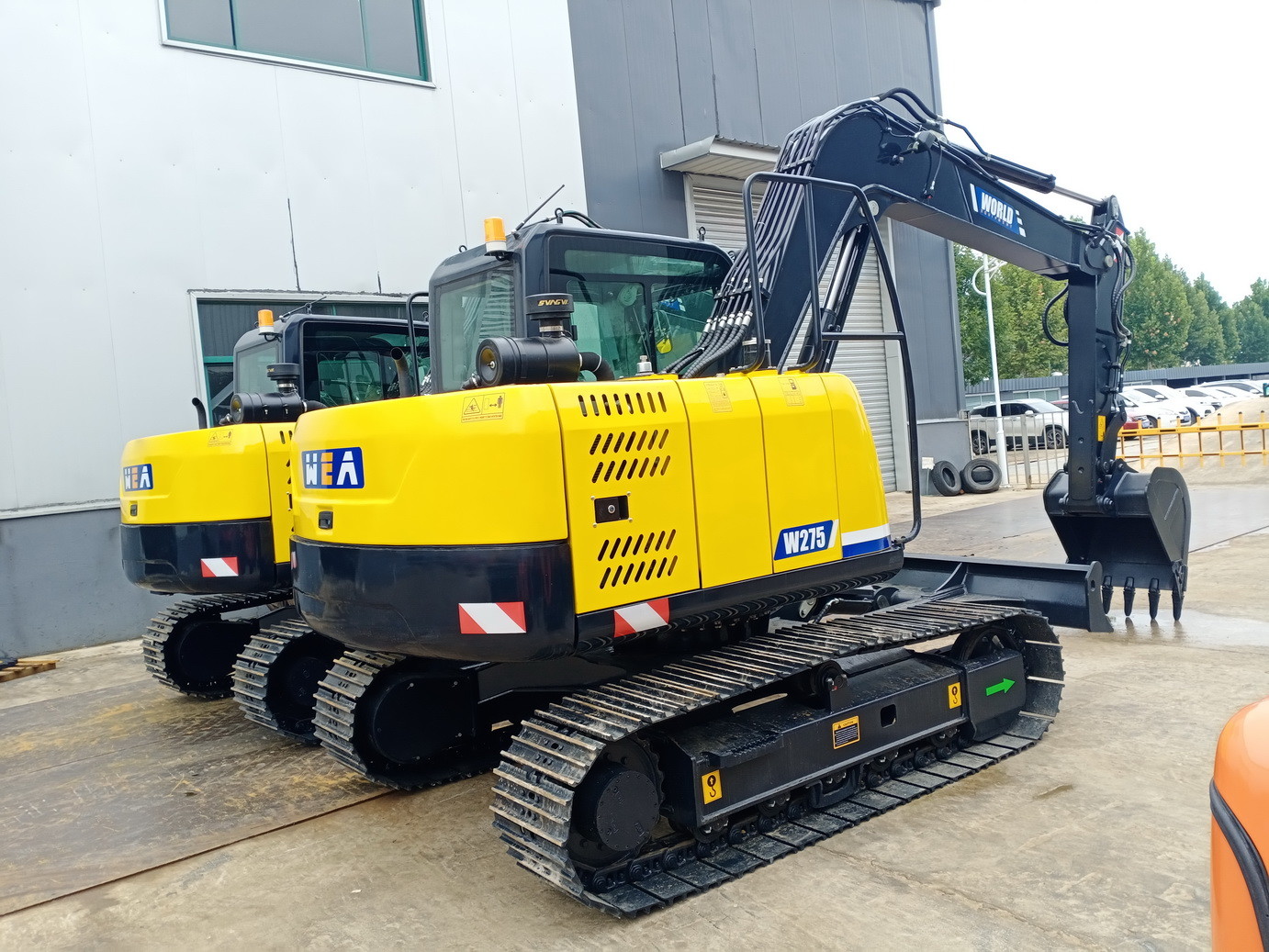 56KN Maximum Bucket Digging Force Wheel Excavator for digging breaking dredging