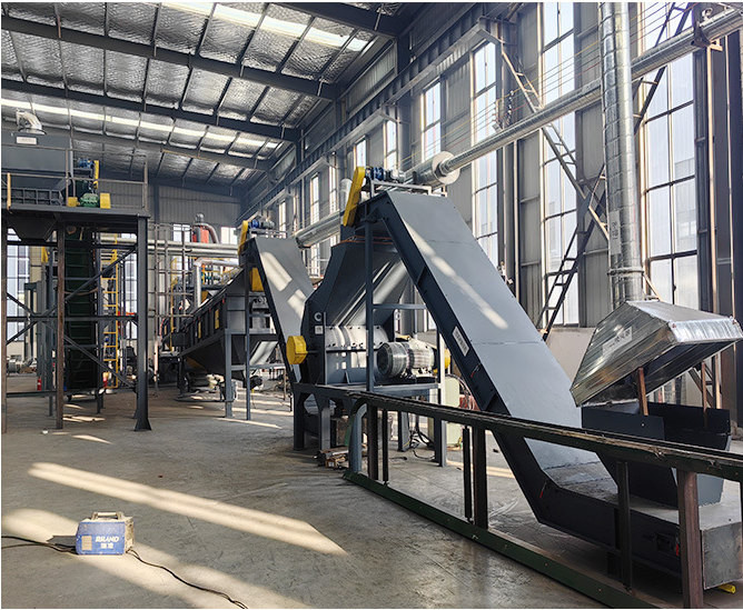 Waste Lithium Car Battery Recycling Machine Equipment Plant 110kw