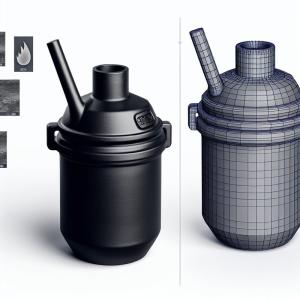 High-Temperature Copper Melting Graphite Crucible Fire Resistant Silicon Carbide