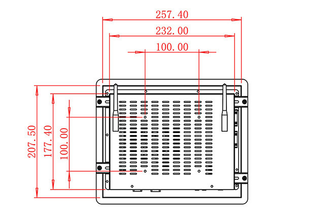 10.4-Inch Embedded Windows Touch Screen for Industrial HMI Panels and Automation Systems