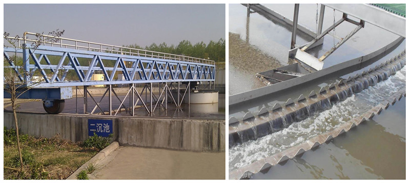 Sludge Treatment Equipment Center / Peripheral Drive Central Drive Full Bridge Sludge Scraper
