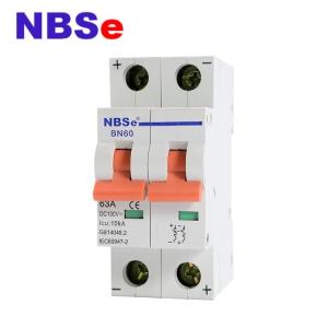 Flame Resistant 10KA Plastic Mini C Curve Mcb Circuit Breaker