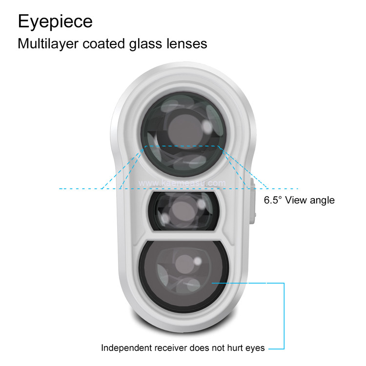 kaemeasu Mini Golf Laser Range Finder Optical Instruments Hunting Diastimeter Golf Telescope M450
