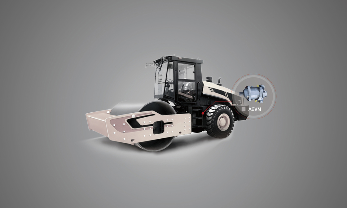 Heavy Duty Bent Axis Hydraulic Piston Motor 450Bar Pressure For Forestry Machinery