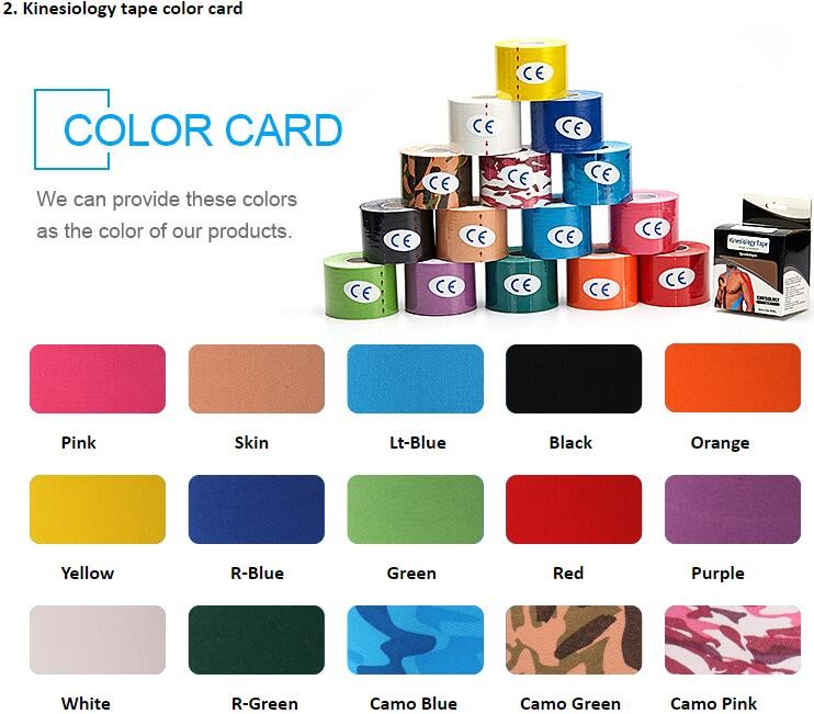 Delicate colors nonwoven cohesive elastic bandage, Extra strong porous custom print nonwoven cohesive bandage hospital t