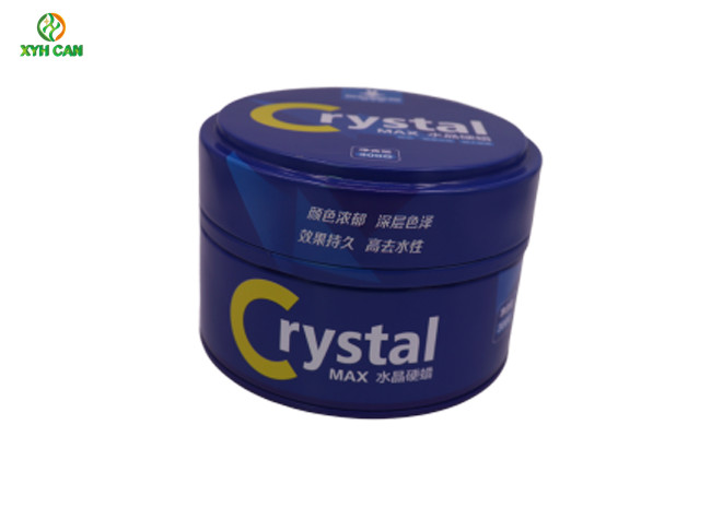 Wax Tin Can Large Capacity for Wax Packaging with High Cap Sponge