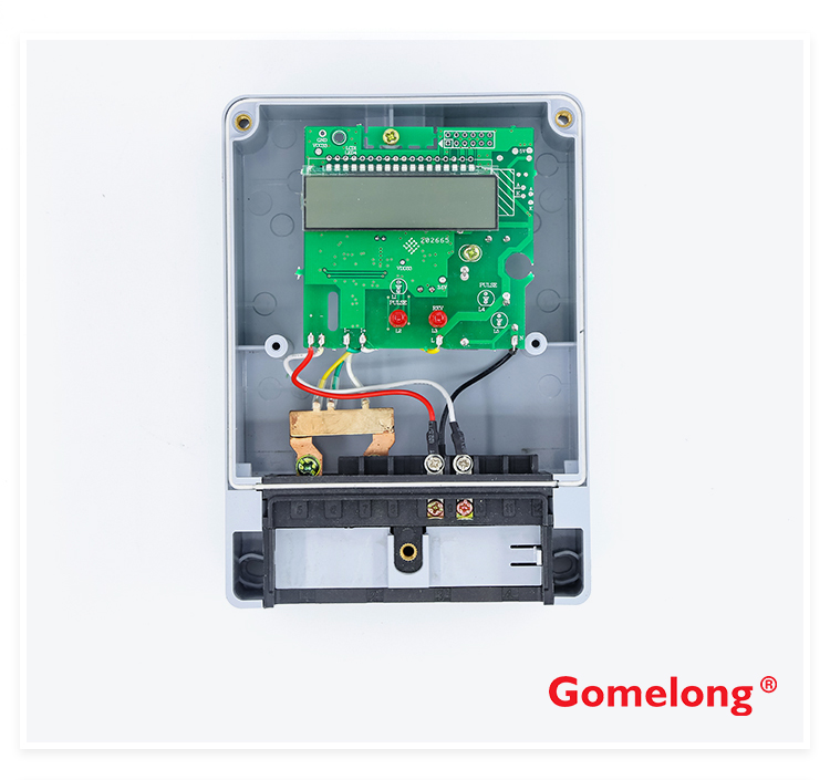 2022 New Products Outdoor Single Phase Card Slot Electric Prepayment Electronic Energy Meter