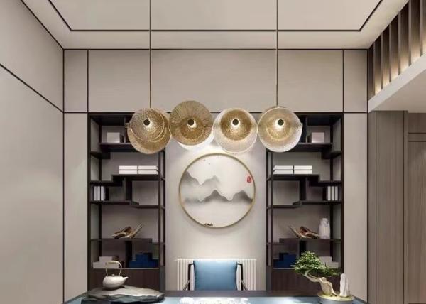 Luxury Hanging Pendant Lights Led Lighting Modern Flower Glass Chandeliers And