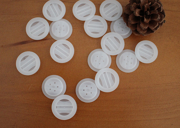 PE 4mm One Way Degassing Valve For Vacuum Packed Coffee Bags