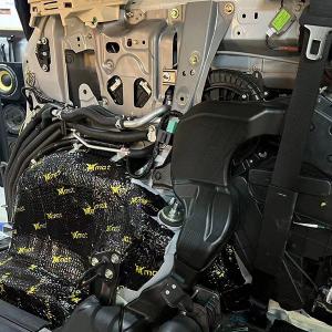 Custom Soundproof Vibration Isolation Dampening Pads Reduce Car Noise Mixed