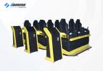 3 Seats 9D Virtual Reality Cinema Dynamic Platform 3 DOF Electric System