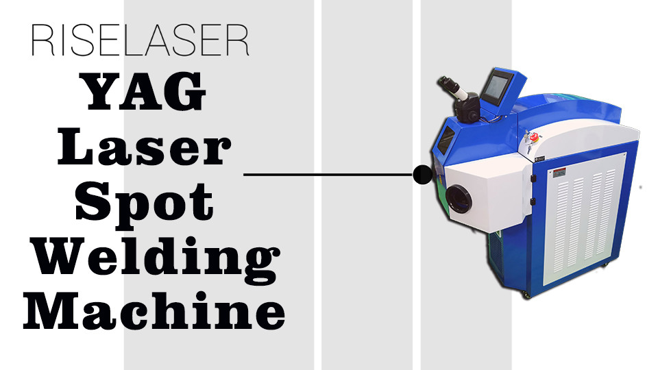 80J 200W YAG Laser Welding Machine Jewellery Laser Solder Machine