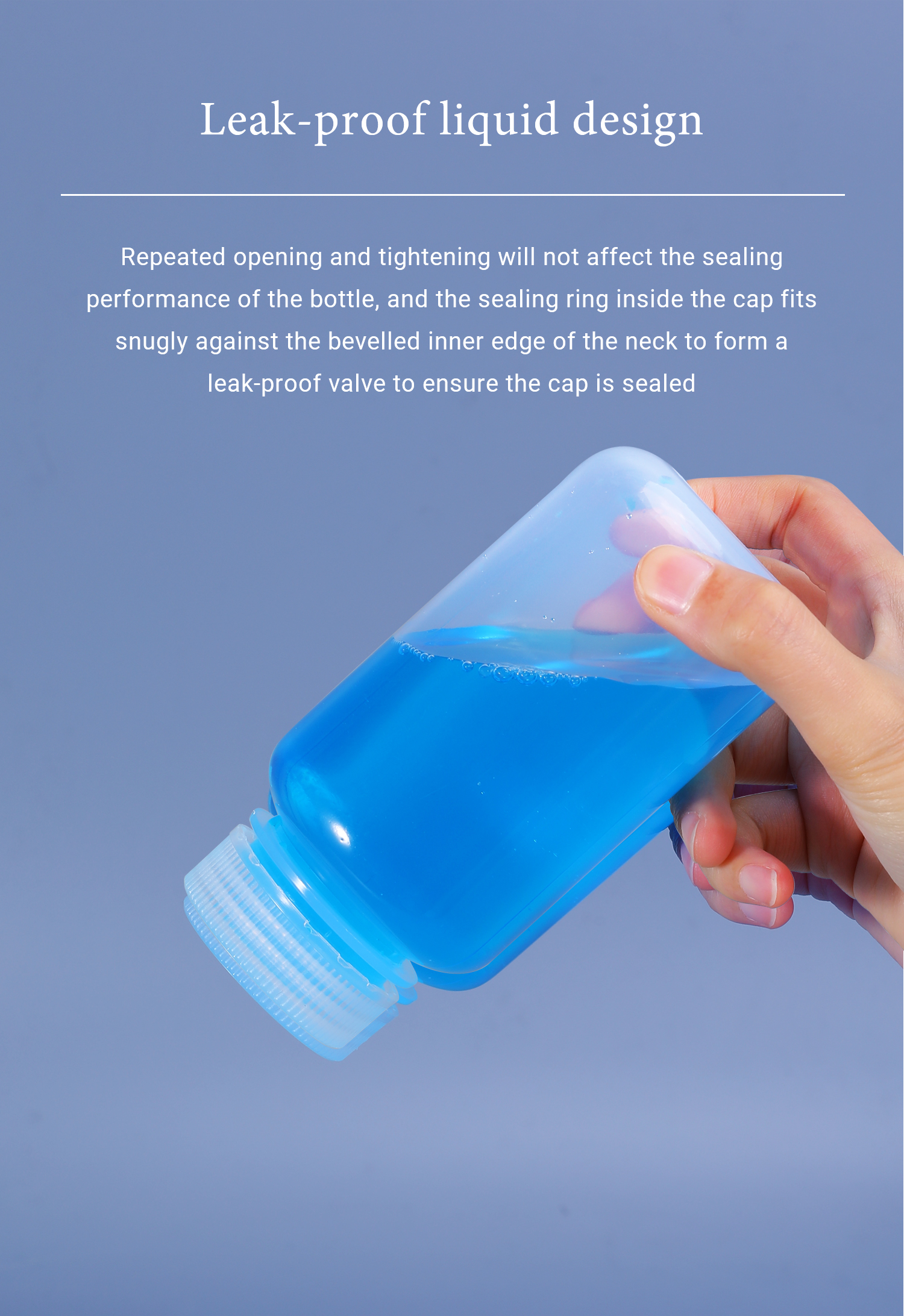 Chemical Industrial 100ml 250ml Plastic Bottles HDPE Wide Mouth For Laboratory