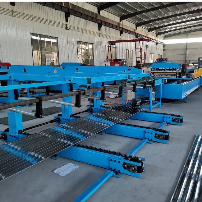 High Accuracy Auto Stacker Machine Easy Operate 6m 10m 12m Stacker Length