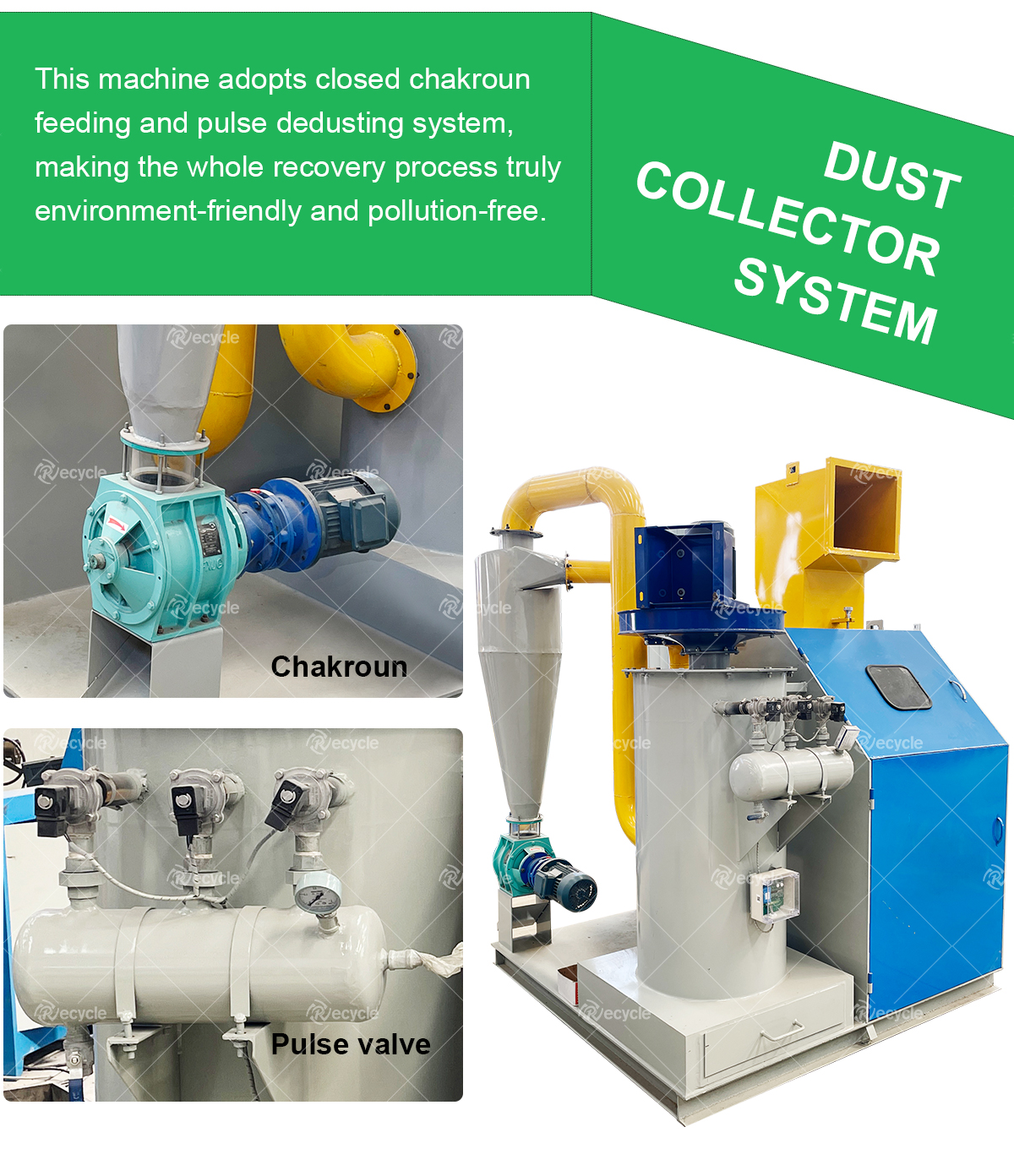 Dry Type Mini Copper Wire Granulator And Separator Small Cable Recycling Machine