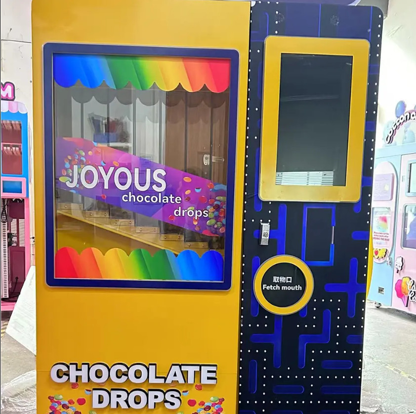 Multi Flavor Automatic Intelligent Control Chocolate Sugar Beans Candy Vending Machine Candy Dispenser