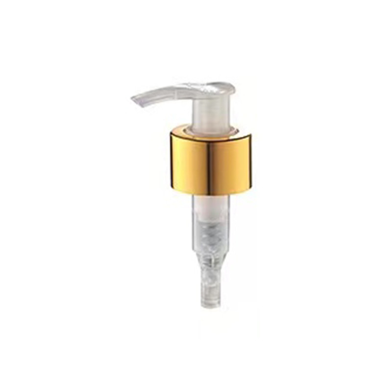 24/410 Aluminum UV Silver Lotion Pump Cosmetic Shampoo Bottle