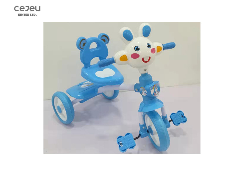 Rabbit Age 3 Pedal Kid Riding Tricycle With EVA Wheel 12kg