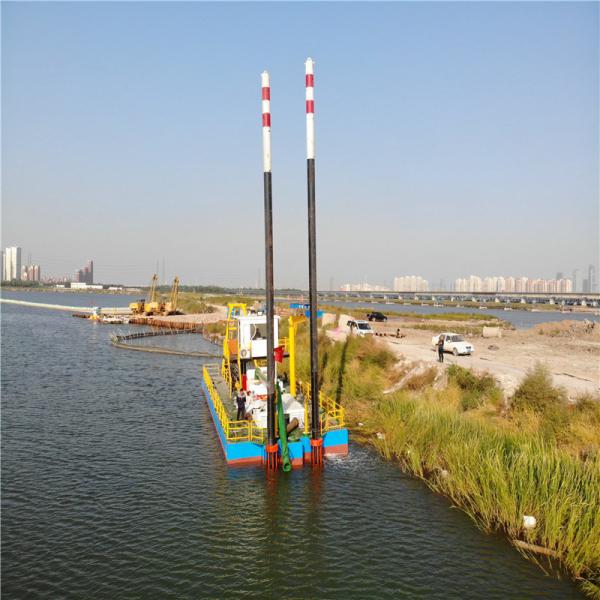 Cummins 100kw-2000kw Auxiliary Engine Powered Cutter Suction Dredger for Europe