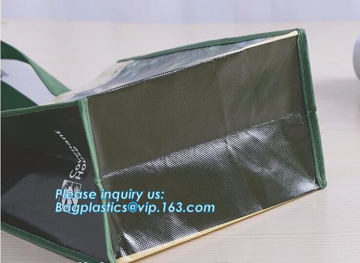 Custom Promotional shopping tote fabric polypropylene laminated pp non woven bag, Wholesale high promotion laminated rec