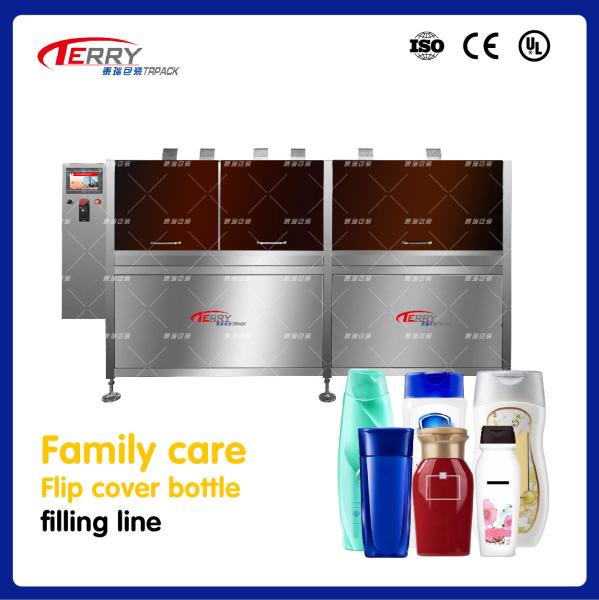 Automatic Operation Bottle Liquid Filling Machine For Floor Mop And Dishwashing