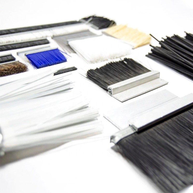 Mechanical Roller Door Brush Seal Strip Smoke Proof ODM
